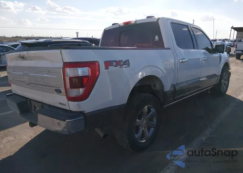 2022 Ford F-150 King Ranch z USA, uszkodzony, nr VIN 1FTFW1E84NFA89721